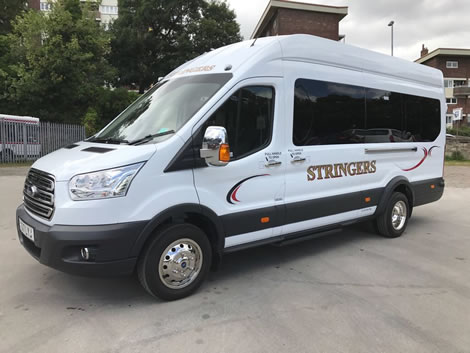 Our 16 seater coach.